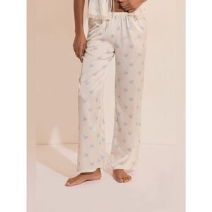 Etam Noreen SATIN PAJAMA PANTS WITH FLORAL PATTERNS